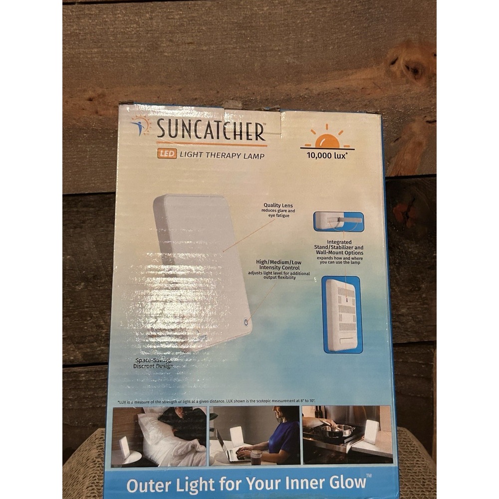Suncatcher Ultra LED Light Therapy Lamp. New in Box Retail $49.99!! - Picture 3 of 5
